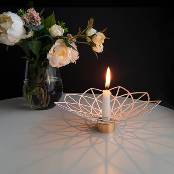 Anthropologie Flower Candle Holder - Picture 5 of 5